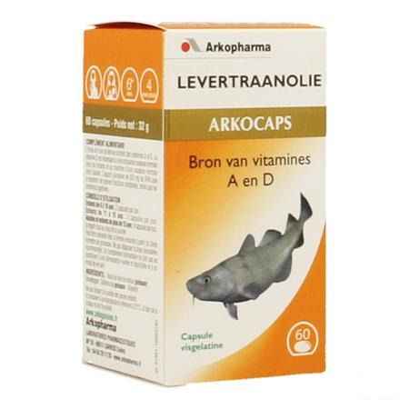 Arkocaps Levertraanolie 60  -  Arkopharma