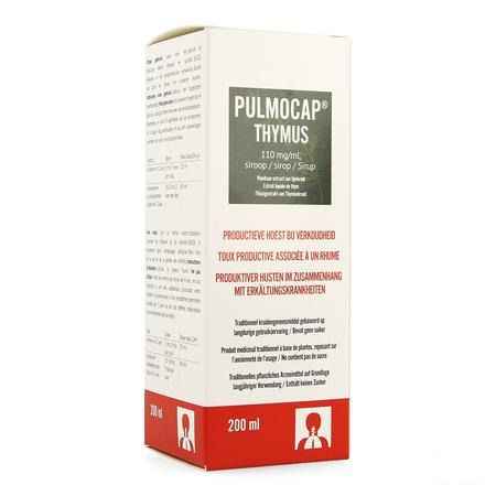 Pulmocap Thymus Siroop 200 ml 