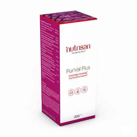Purival Plus Sirop 200 ml   -  Nutrisan