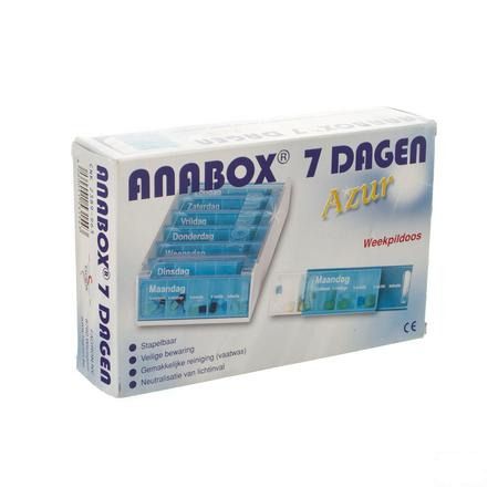 Anabox Pillendoos Azur Nl 7 Dagen  -  Fagron