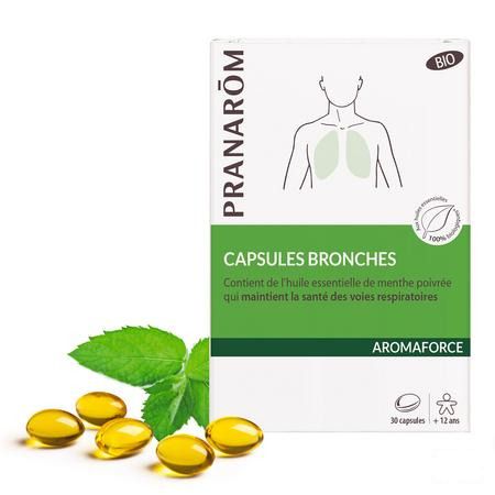 Aromaforce Bio Bronches Capsule 30  -  Pranarom