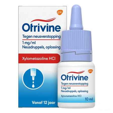 Otrivine Hydrat 1 0/00 Druppels 10 ml