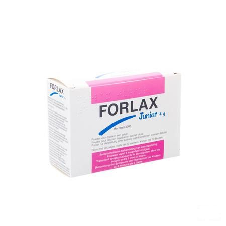 Forlax Junior 4g Pi Pharma Poudre Sachet 20