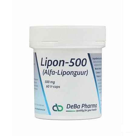 Lipon Capsule 60x500 mg  -  Deba Pharma