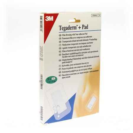 Tegaderm + Pad 3m Transp Steril 9cmx15cm 5 3589p  -  3M