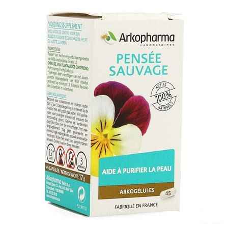 Arkogelules Pensee Sauvage Vegetal 45  -  Arkopharma
