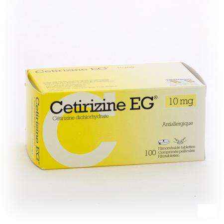 Cetirizine EG Tabletten 100 X 10 mg  -  EG