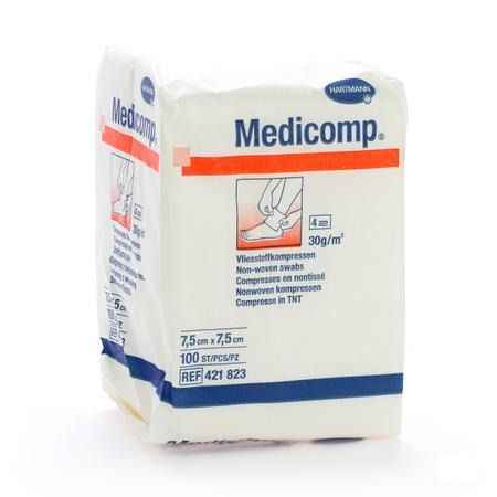 Medicomp 7,5x7,5cm 4l. Nst. 100 P/s  -  Hartmann