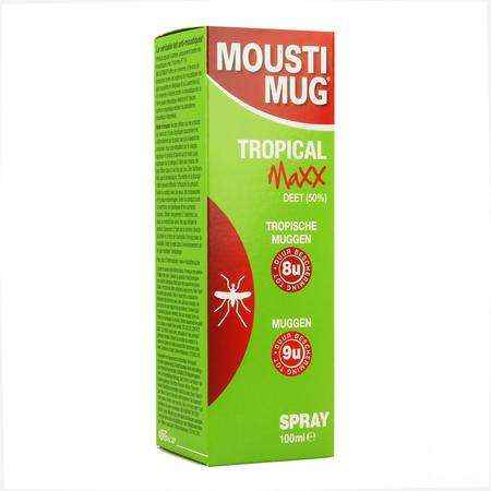 Moustimug Tropical Maxx 50% Deet Spr 100 ml