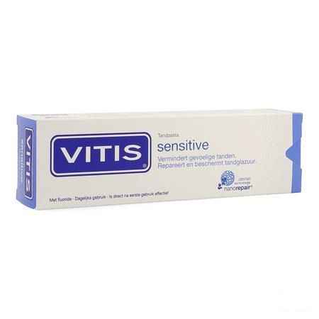 Vitis Sensitive Tandpasta 75 ml 32352  -  Dentaid