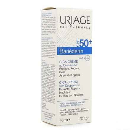Uriage Bariederm Cica Creme Ip50 + 40 ml