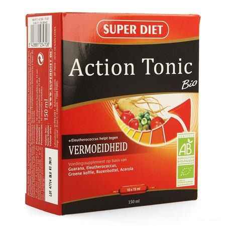 Super Diet Action Tonic Ampullen 10x15 ml  -  Superdiet Laboratoires