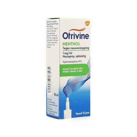 Otrivine Menthol Microdos 10 ml