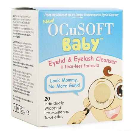 Ocusoft Baby Oplossing Oogreiniger Doekjes 20  -  Simovision