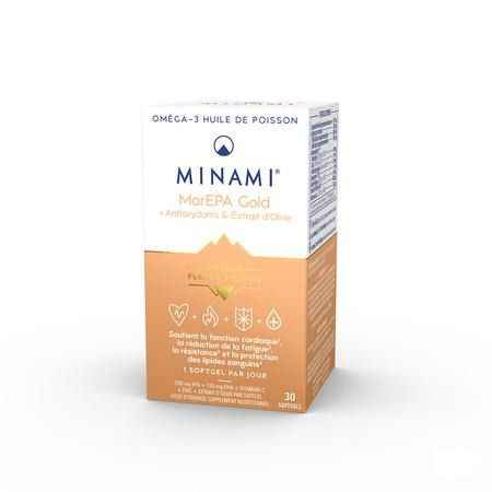 Minami Morepa Smart Fats Gold Softgels 30  -  Nestle