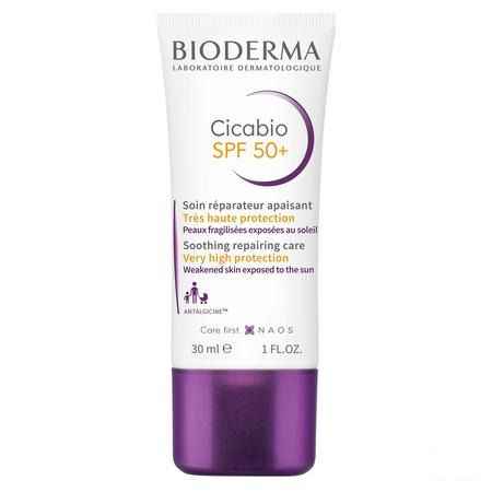Bioderma Cicabio Spf50 + Creme Verzacht. Herstel. 30 ml