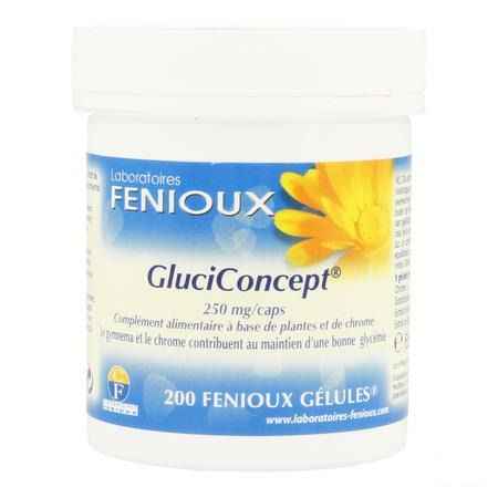 Gluciconcept Capsule 200x250 mg  -  Fenioux