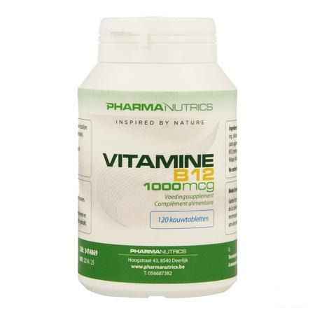 Vitamine B12 Pot Comprimes 120 Pharmanutrics  -  Pharmanutrics