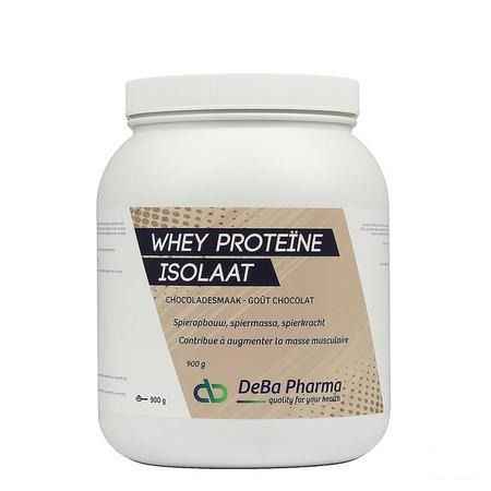 Whey Proteine Isolaat Chocolat 900  -  Deba Pharma