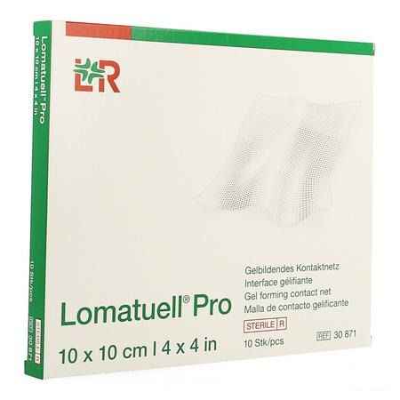 Lomatuell Pro Compresse Ster 10x10cm 10 30871  -  Lohmann & Rauscher