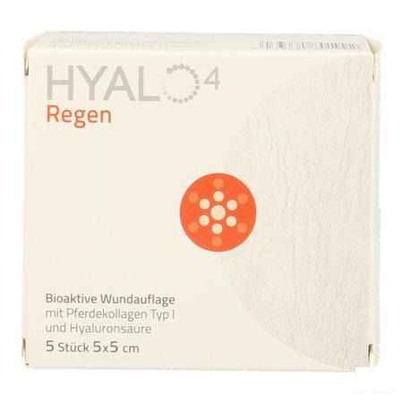 Hyalo 4 Regen Pansement Gaze Ster 5 X 5cm 5  -  Kela Pharma