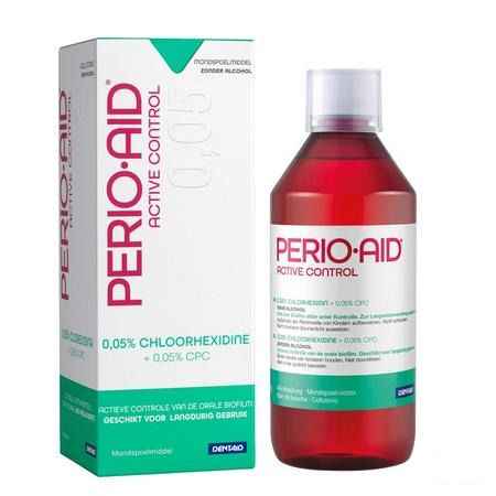 Perio.aid Active Control Mondspoelmid. 0,05% 500 ml  -  Dentaid