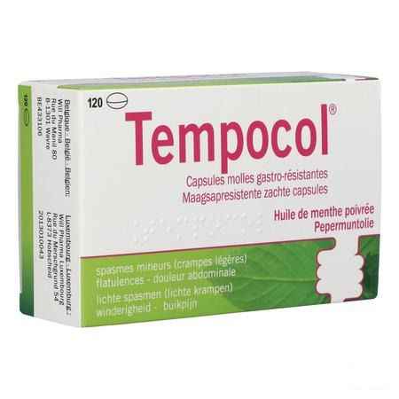 Tempocol Maagsapresist. Zachte Caps 120 X 182 mg  -  Will Pharma
