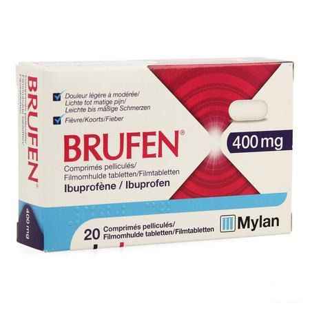 Brufen 400 mg Comprimes Pellicules Comprimes 20 X 400 mg 
