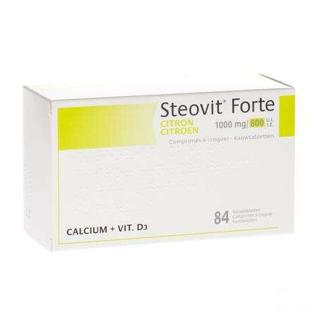 Steovit Forte 1000 mg/800IEKauwtabletten 84