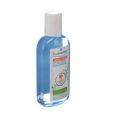 Puressentiel Anti bacter.gel Hydro Alc.3 Essentiele Olie 80 ml  -  Puressentiel