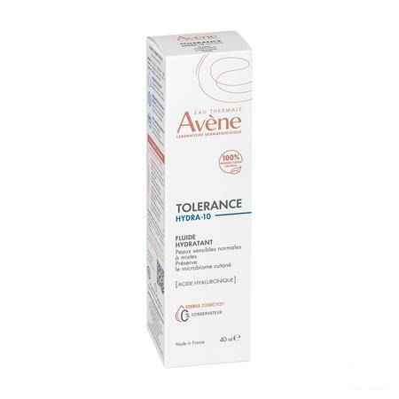 Avene Tolerance Hydra 10 Hydrataterend Fluide 40 ml  -  Avene