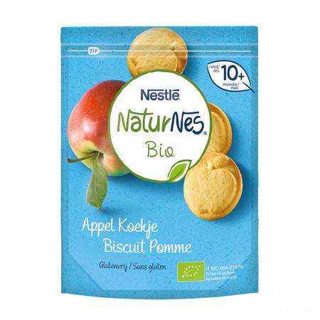 Nestle Naturnes Koekje Appel Bio 150 gr  -  Nestle