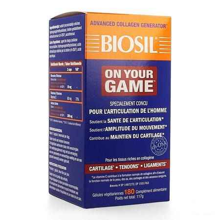 Biosil On Your Game Capsule 180  -  Bio Minerals
